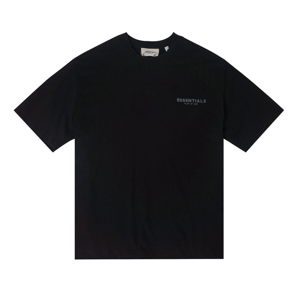 ESSENTIALS Reflective Chest Logo Short-Sleeve T-Shirt — front