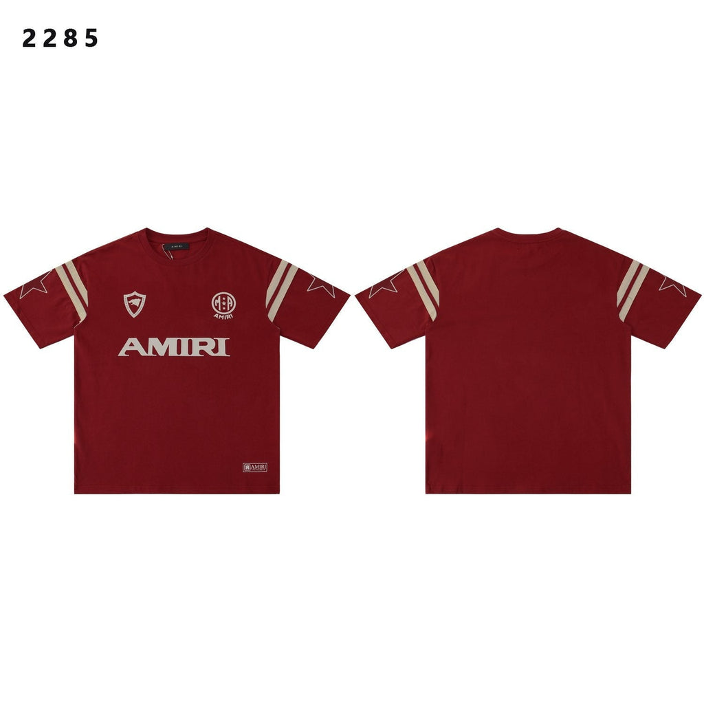 AMIRI Sleeve Stripe Graphic T-Shirt — front