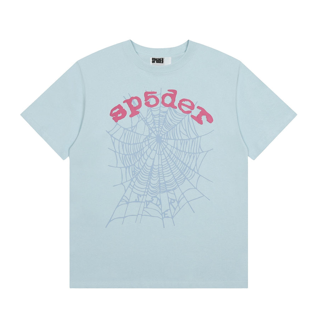 Sp5der Spiderweb Graphic Short-Sleeve T-Shirt — hero