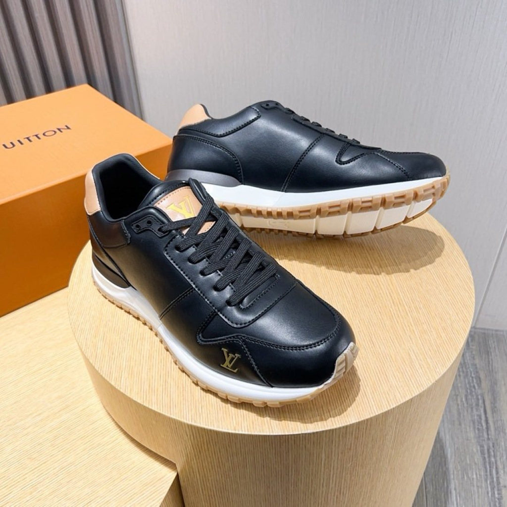 Louis Vuitton Two-Tone Low-Top Sneakers — side