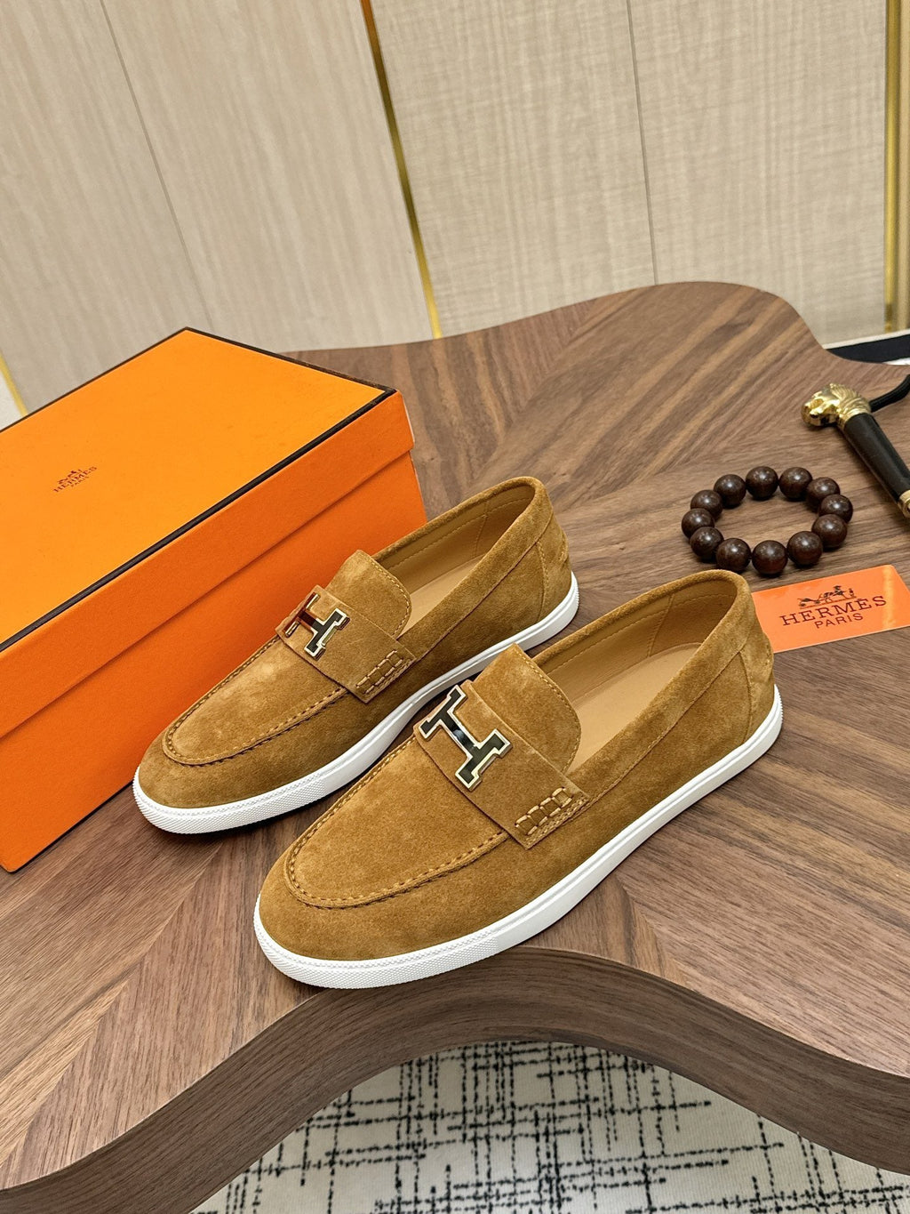 Hermès H-Hardware Slip-On Sneakers — hero