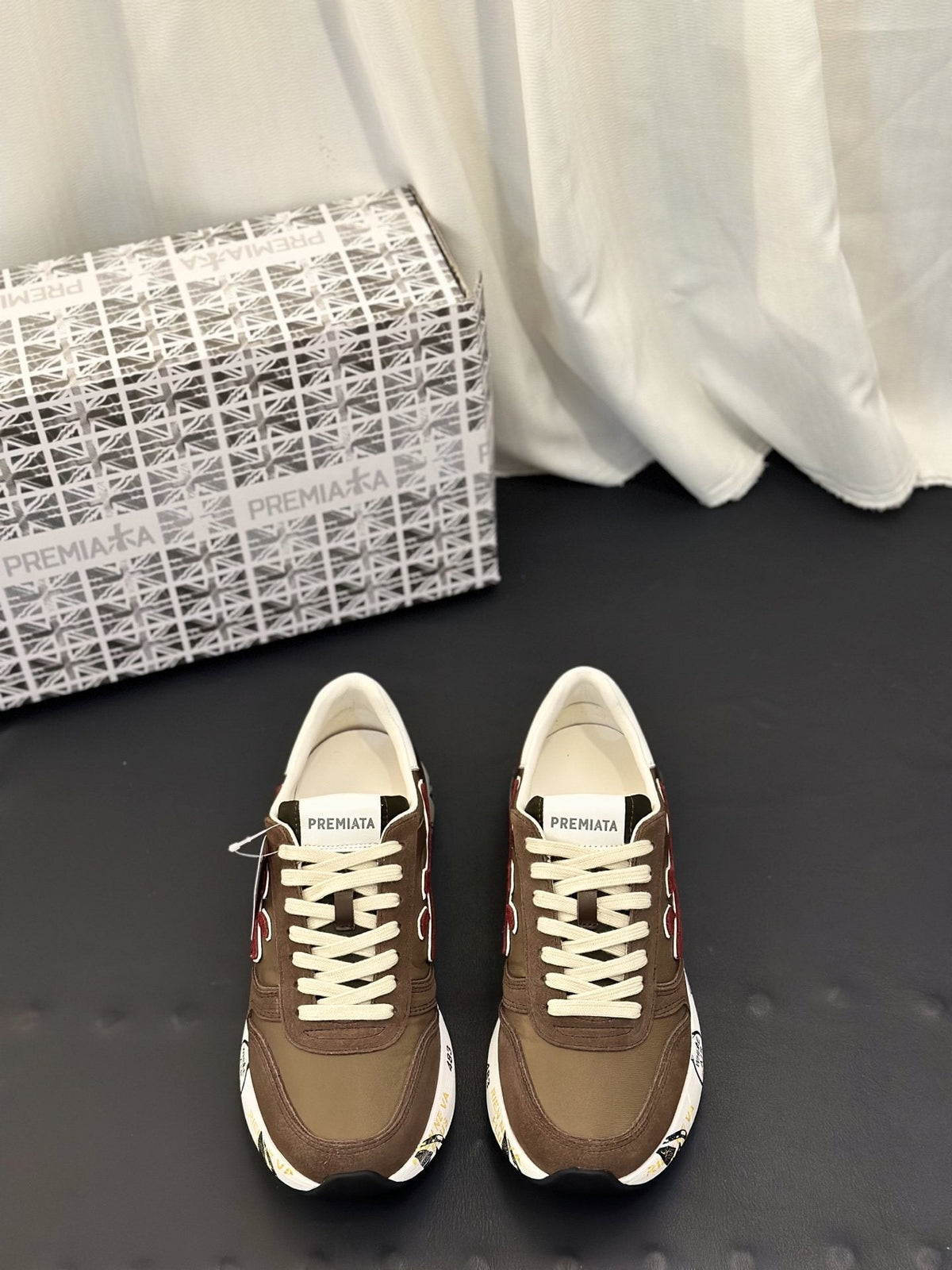 PREMIATA Panel-Detail Men's Sneakers — hero