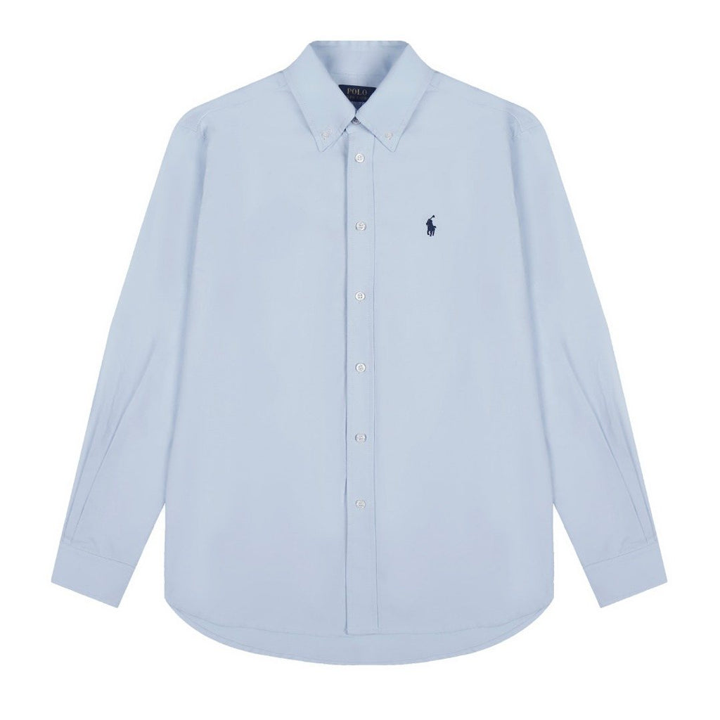 Test2-Ralph Lauren Cotton Oxford Button-Down Shirt — front