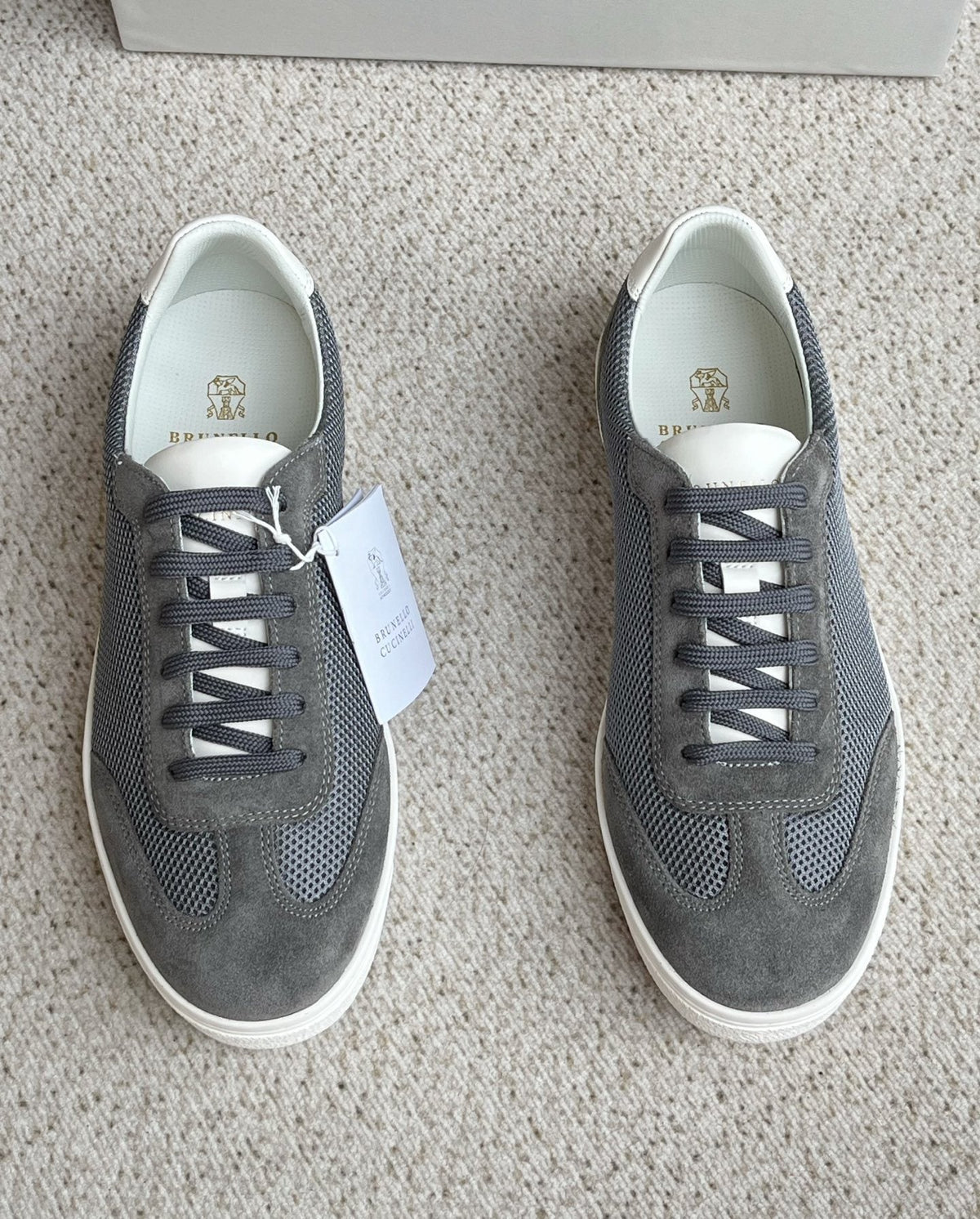 Brunello Cucinelli Low-Top Lace-Up Sneakers — front